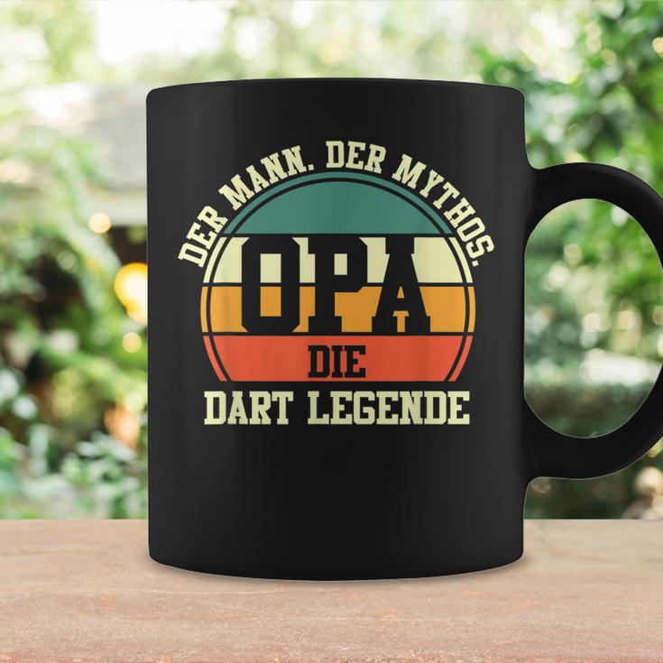 Herren Dart Opa Großvater Dartsspieler Darts Tassen Geschenkideen