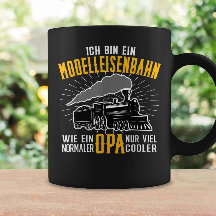 Herren Modelleisenbahn Opa Eisenbahner Modellbauer Rentner Tassen Geschenkideen