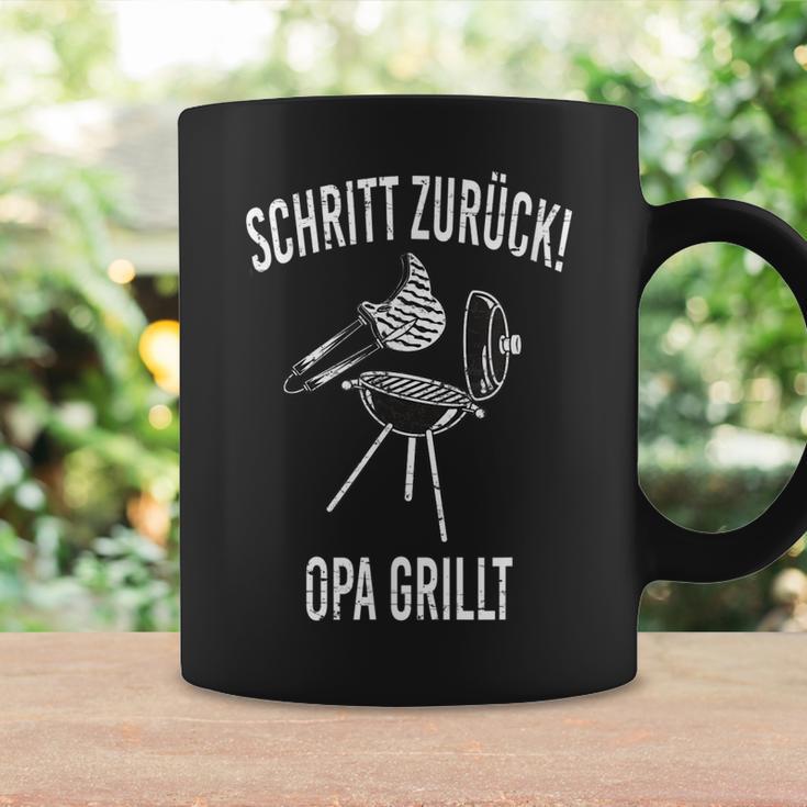 Herren Schritt Zurück Opa Grillt Tassen Geschenkideen