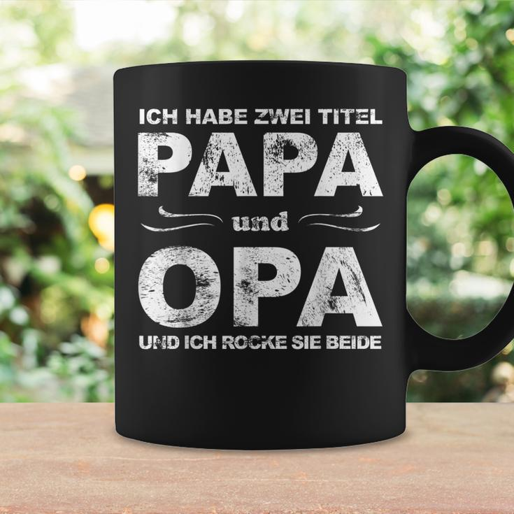 Herren Tassen Lustiger Spruch für Papa und Opa, Vatertag Geburtstag Geschenkideen