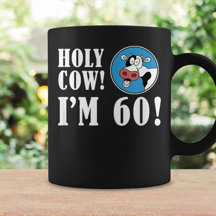 Holy Cow Im 60 Funny 60Th Milestone Farmer Birthday Coffee Mug Gifts ideas