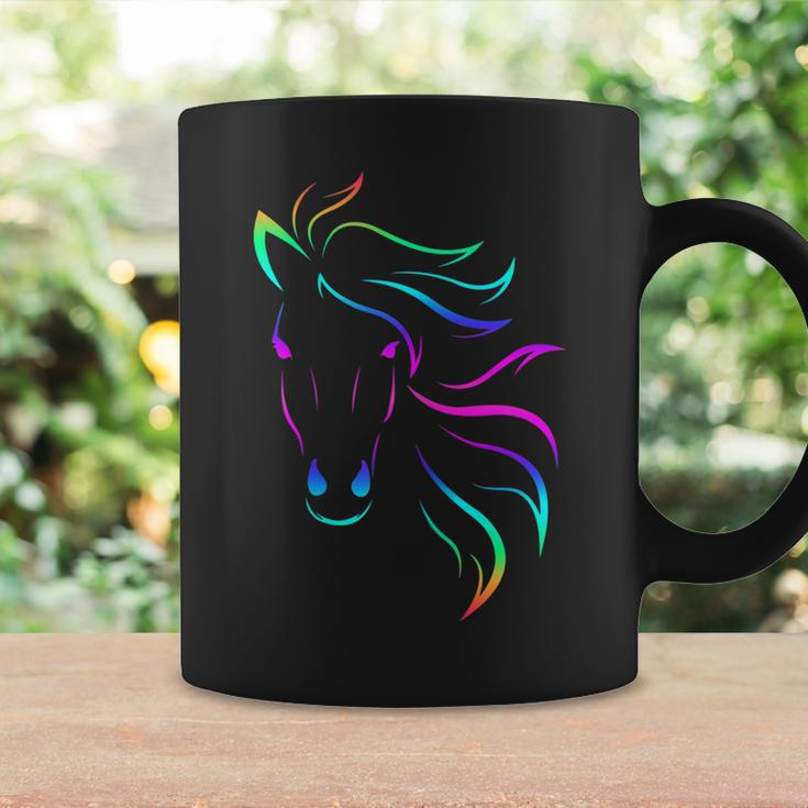 Horse Lovers Horseback Riding Equestrian Colorful Coffee Mug Gifts ideas