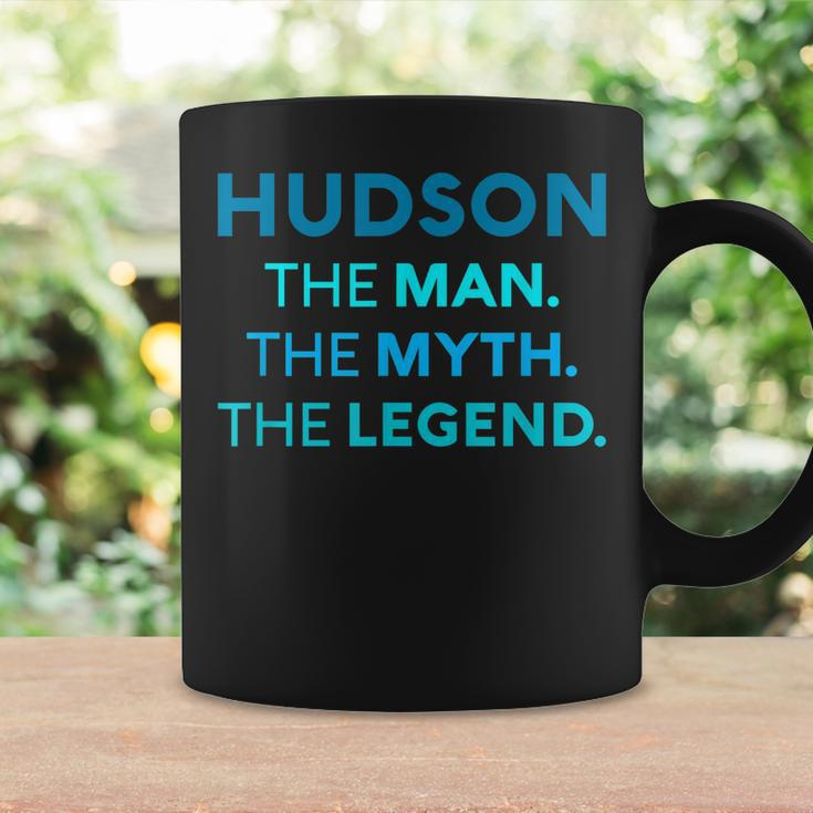 Hudson The Man The Myth The Legend Name Personalized Boys Coffee Mug Gifts ideas