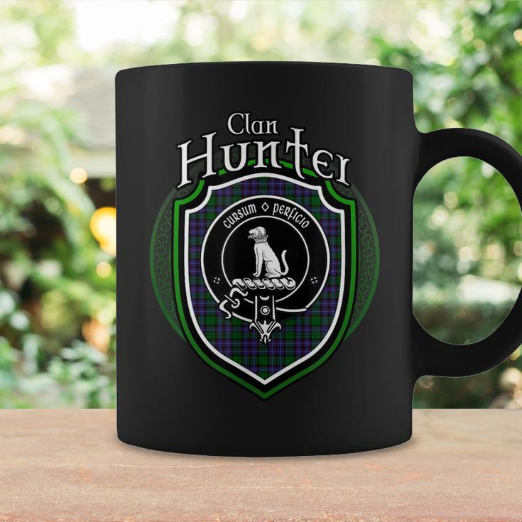 Hunter Clan Crest | Scottish Clan Hunter Family Crest Badge Coffee Mug Gifts ideas