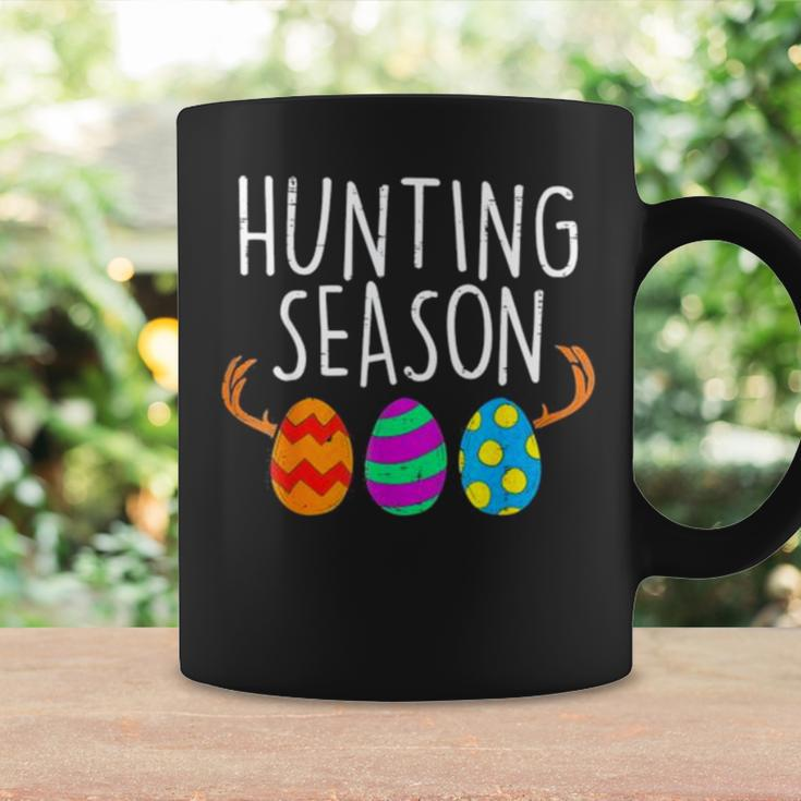 Hunting Season Eggs Deer Funny Easter Day Egg Hunt Hunter 2023 Gift Coffee Mug Gifts ideas
