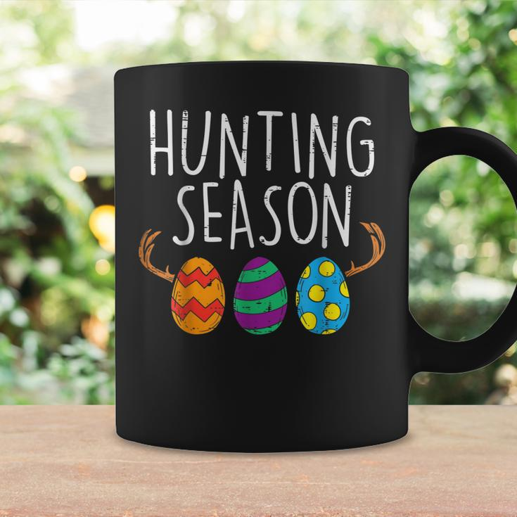 Hunting Season Eggs Deer Funny Easter Day Egg Hunt Hunter Coffee Mug Gifts ideas