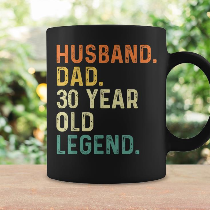 Husband Dad 30 Year Old Legend 30Th Birthday Retro Vintage Coffee Mug Gifts ideas