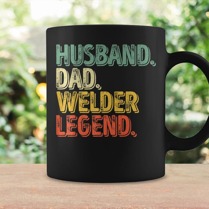 Husband Dad Welder Legend Funny Fathers Day Gift For Mens Coffee Mug Gifts ideas