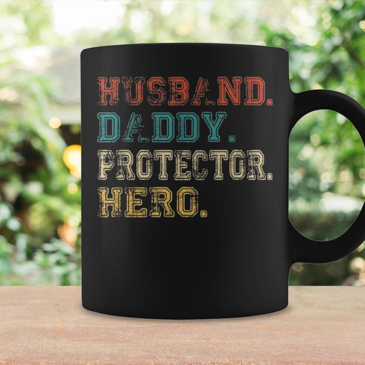 Husband Daddy Protector Hero Fathers Day Gift Dad Son V2 Coffee Mug Gifts ideas