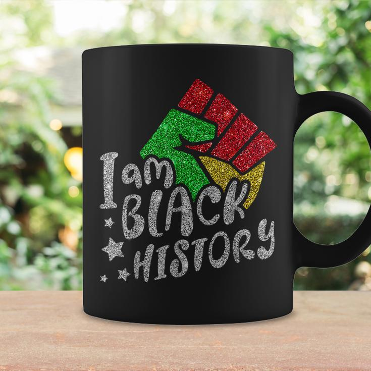 I Am Black Woman Blm Melanin Educated Black History Month Coffee Mug Gifts ideas