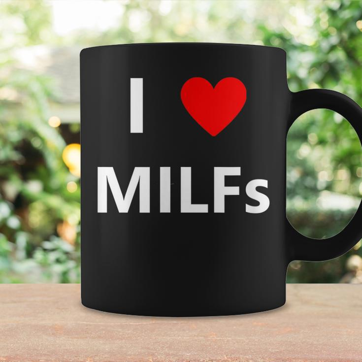 I Heart Love Milfs Funny Adult Sex Lover Hot Mom Hunter Coffee Mug Gifts ideas