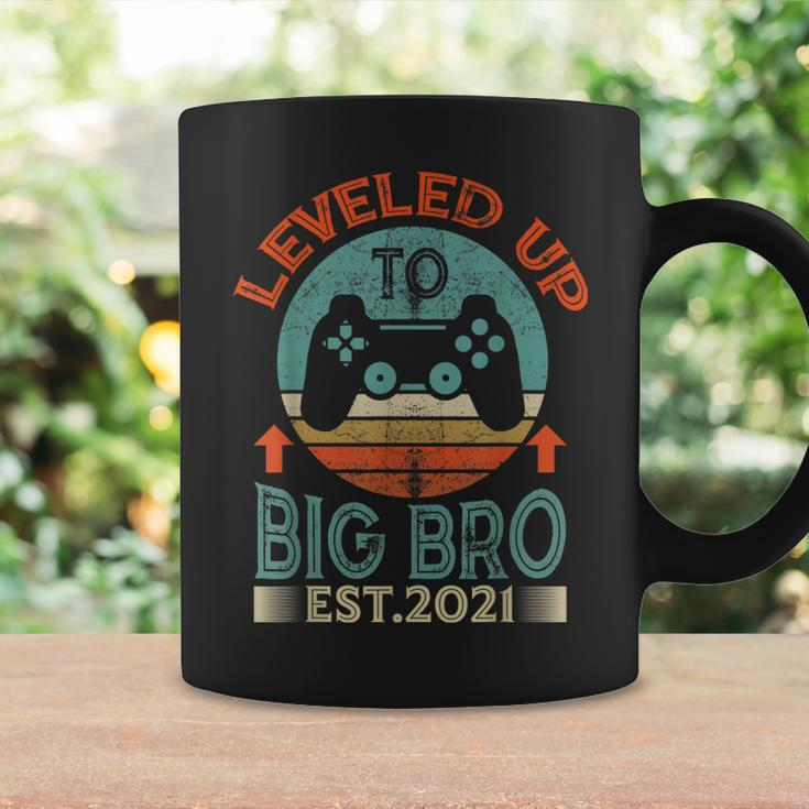 I Leveled Up To Big Brother Est 2021 Promoted To Big Bro Coffee Mug Gifts ideas