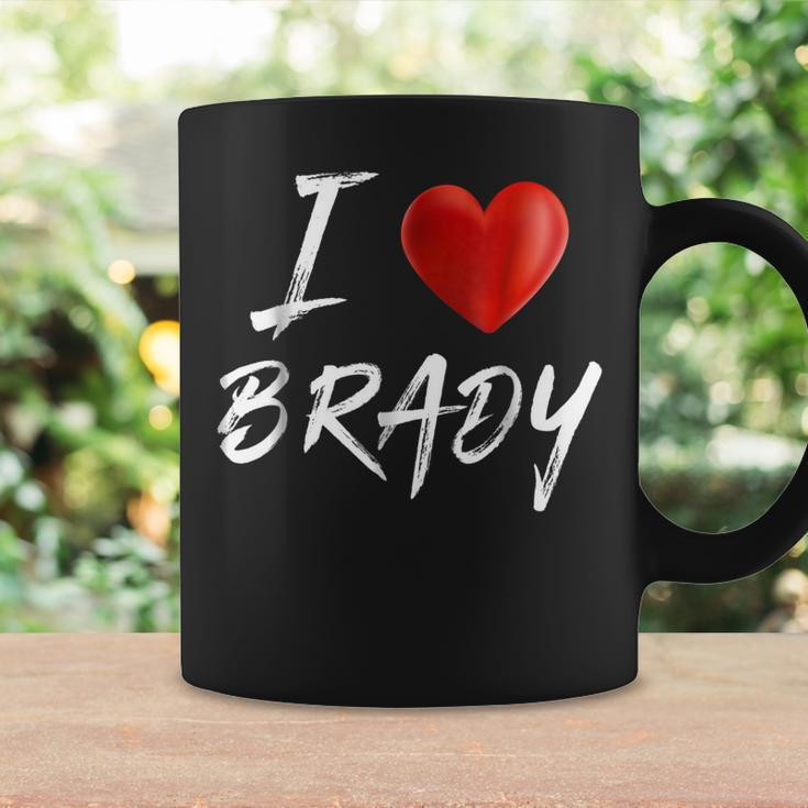 I Love Heart Brady Family NameCoffee Mug Gifts ideas
