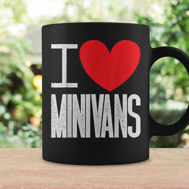 I Love Minivans Heart Mini Van Funny Parent Mom Dad Quote Coffee Mug Gifts ideas