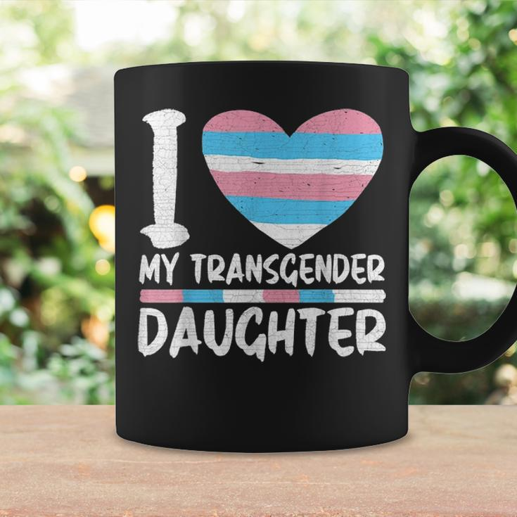 I Love My Transgender Daughter Gift Lgbt Flag Trans Mom Dad Coffee Mug Gifts ideas