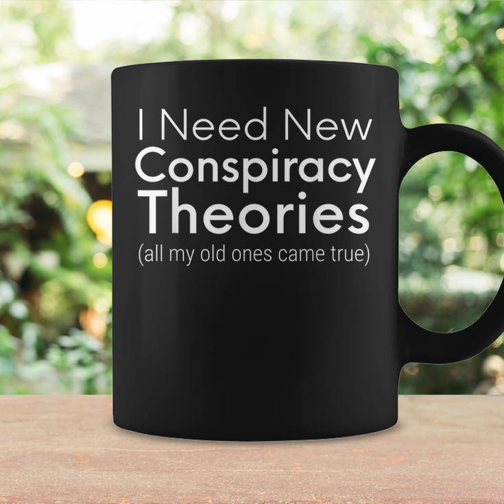 I Need New Conspiracy Theories Conservative Usa Libertarian Coffee Mug Gifts ideas