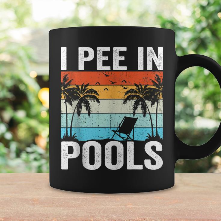 I Pee In Pools Sarcastic Sayings For Pools Lovers Coffee Mug Gifts ideas
