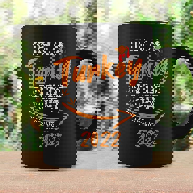 I Put A Turkey In That Oven Pregnancy Funny Dad Thanksgiving Coffee Mug Gifts ideas