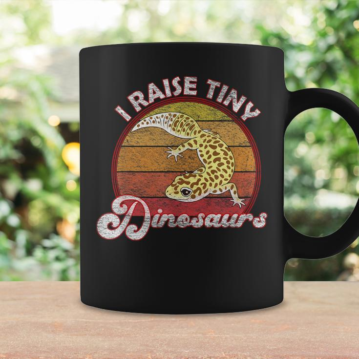 I Raise Tiny Dinosaurs Leopard Gecko Mom Dad Reptile Pet Coffee Mug Gifts ideas