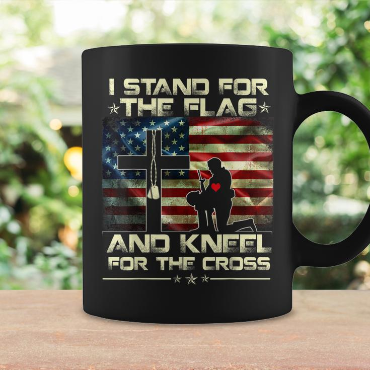 I Stand For The Flag And Kneel For The Cross Military Coffee Mug Gifts ideas