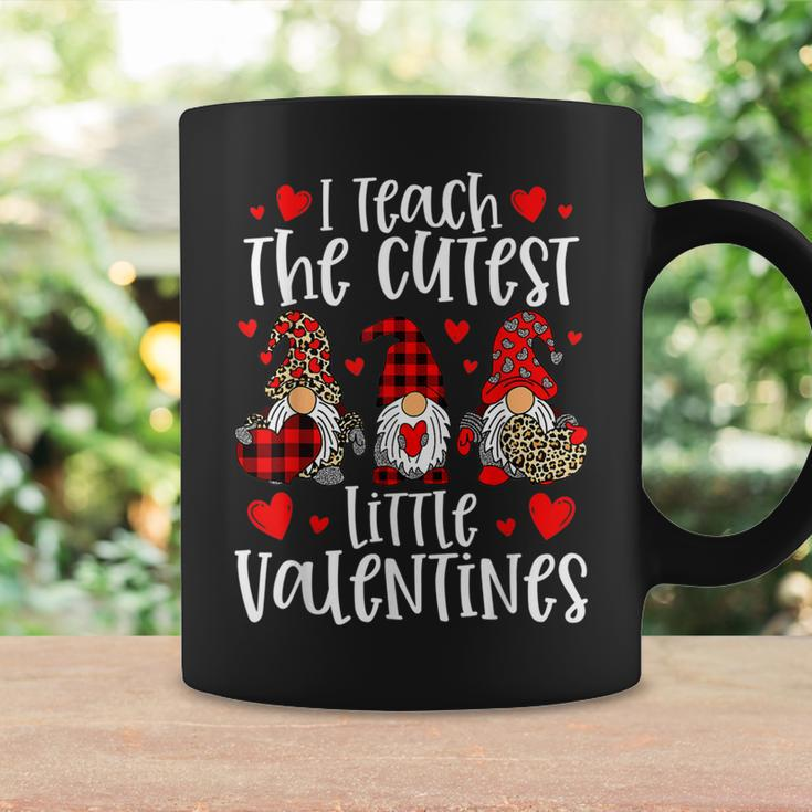 I Teach The Cutest Little Valentines Women Gnome Teachers Coffee Mug Gifts ideas