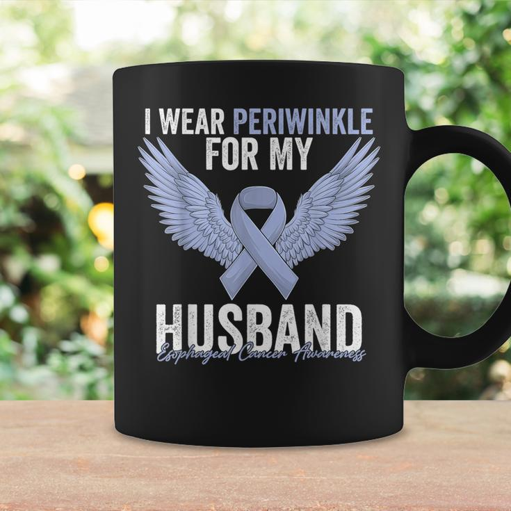 I Wear Periwinkle For My Husband Esophageal Cancer Awareness Coffee Mug Gifts ideas