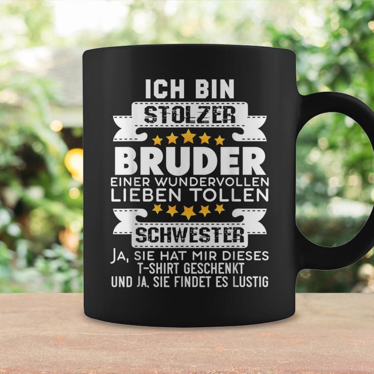 Ich Bin Stolzer Bruder Eines Wundervollen Schwester Tassen, Herren Tee Geschenkideen