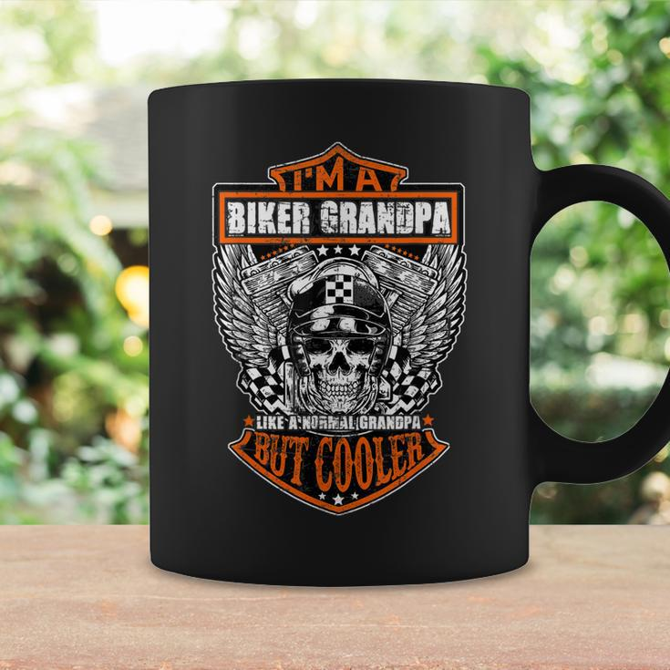 Im A Biker Grandpa Like A Normal Grandpa But Cooler Gifts Coffee Mug Gifts ideas