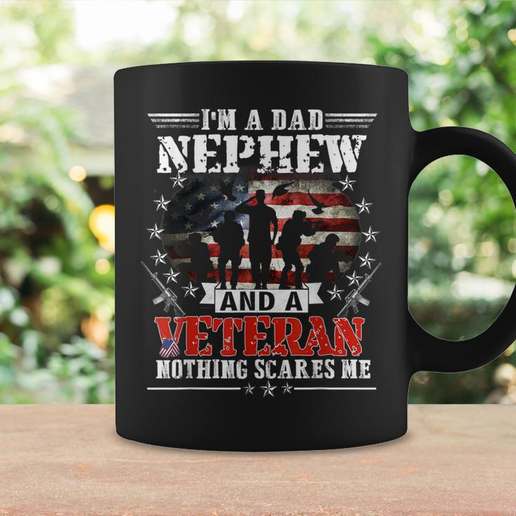 Im A Dad Nephew Veteran Memorial Day Funny Patrioitc Coffee Mug Gifts ideas