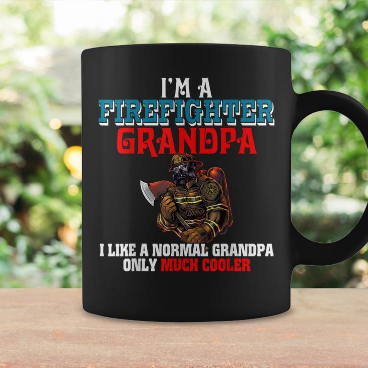 Im A Firefighter Grandpa Proud Only Much Cooler Fireman Coffee Mug Gifts ideas