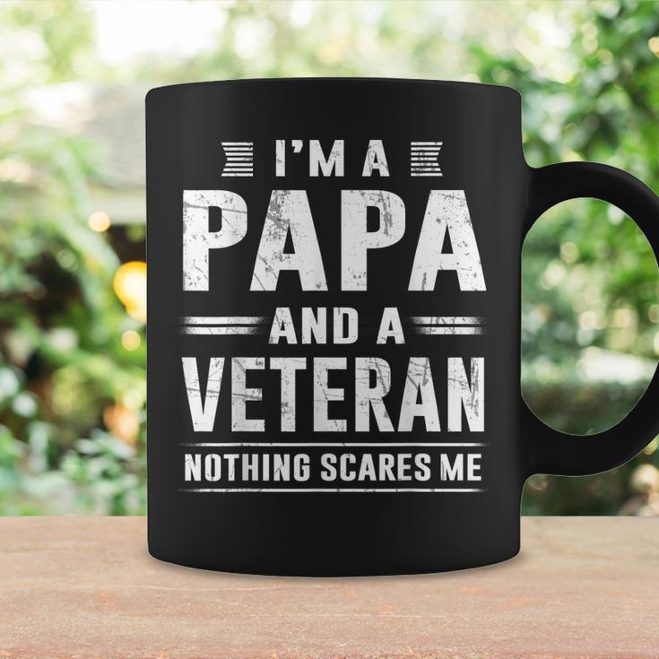 Im A Papa And Veteran Men Grandpa Funny Sayings Dad Present Coffee Mug Gifts ideas