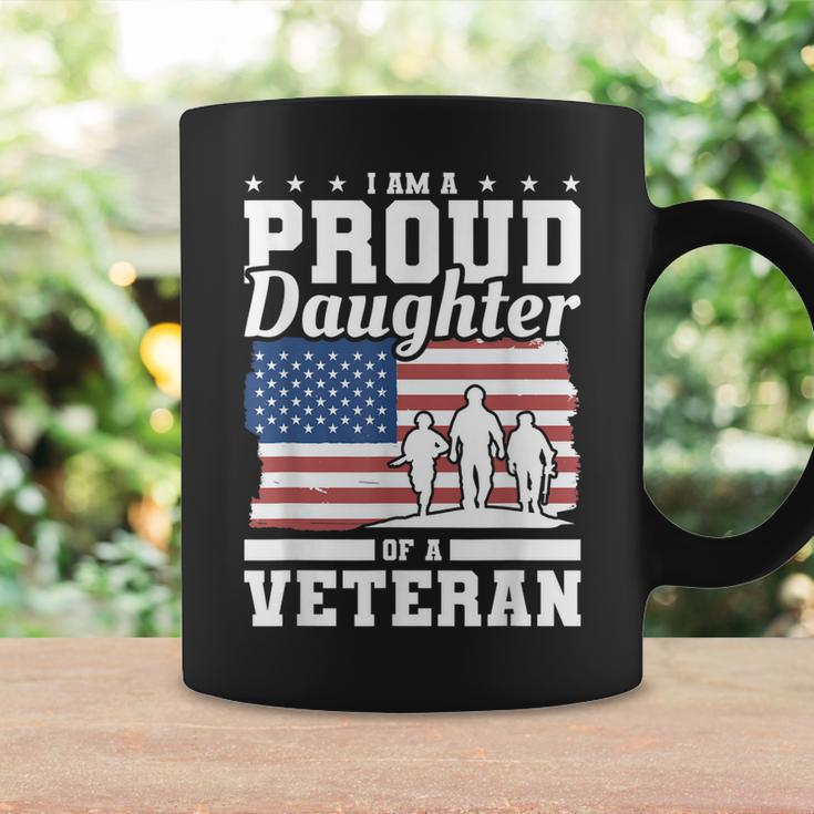 Im A Proud Daughter Of A Veteran American Flag Veterans Day Coffee Mug Gifts ideas