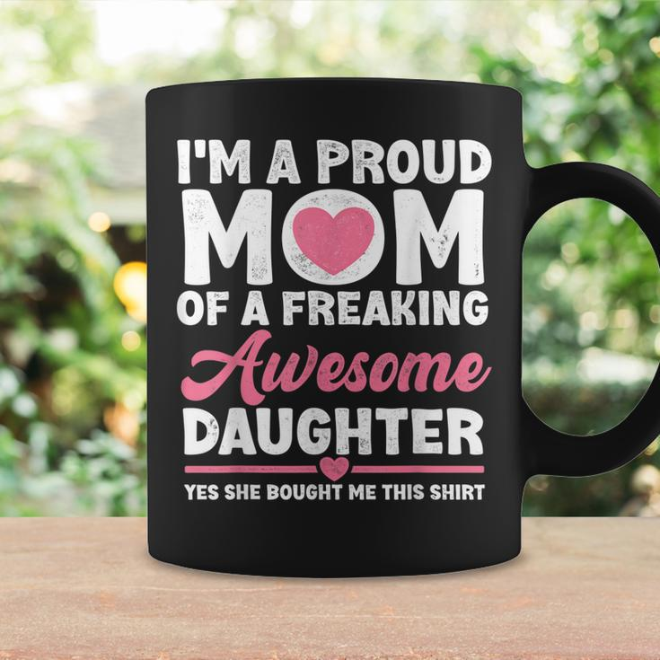 Im A Proud Mom From Daughter Funny Mothers Day Coffee Mug Gifts ideas