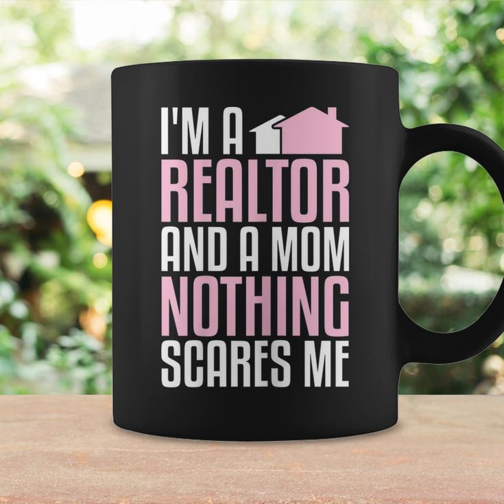 Im A Realtor And A Mom Nothing Scares Me Real Estate Agent Gift For Womens Coffee Mug Gifts ideas