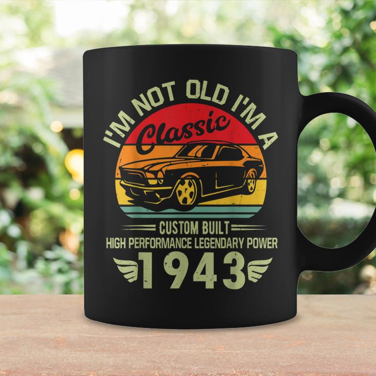 Im Classic Car 80Th Birthday Gifts 80 Year Old Born In 1943 Coffee Mug Gifts ideas