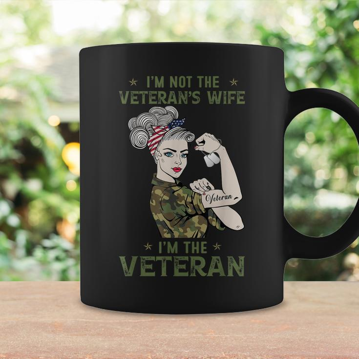 Im The Veteran Not The Veterans Wife Women Veteran Coffee Mug Gifts ideas
