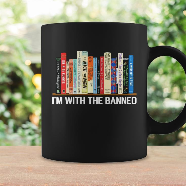 Im With The Banned Banned Books Reading Books Coffee Mug Gifts ideas