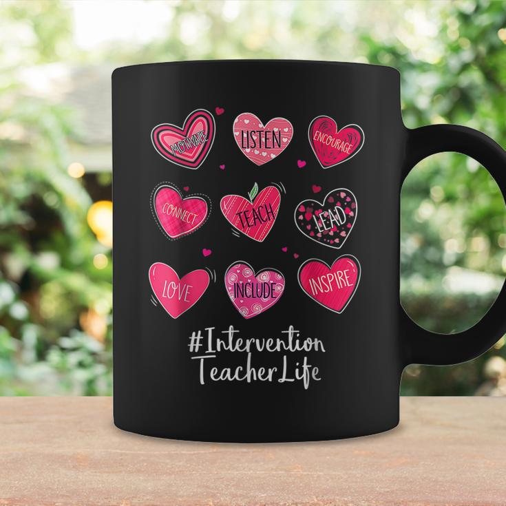 Intervention Teacher Hearts Valentine Valentines Day Quote F Coffee Mug Gifts ideas