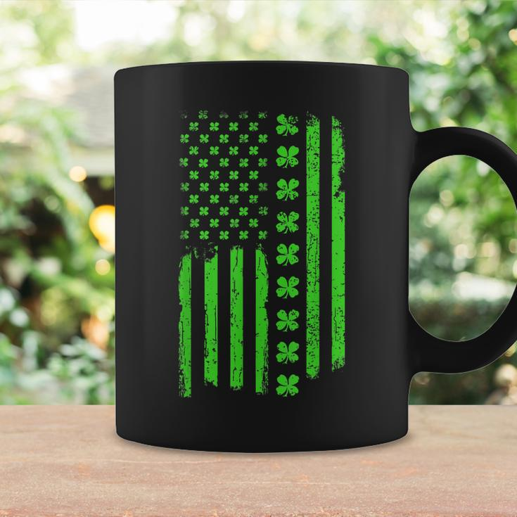 Irish American Shamrock Flag St Patricks Paddy Patty Day Coffee Mug Gifts ideas