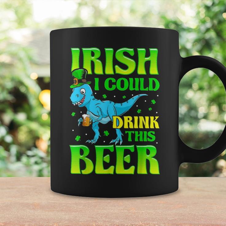 Irish I Could Drink This BeerRex St Patricks Day Coffee Mug Gifts ideas