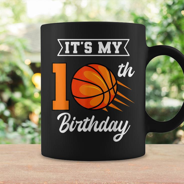 Its My 10Th Birthday Basketball Bday Party Celebration 10Th Coffee Mug Gifts ideas