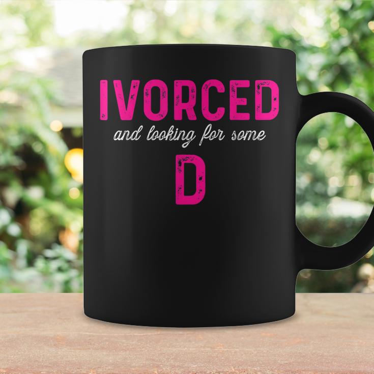 Ivorced & Looking For Some D - Funny Divorce Party Design Coffee Mug Gifts ideas