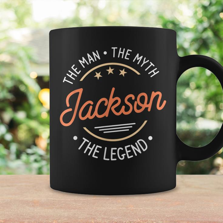 Jackson The Man The Myth The Legend Gift For Mens Coffee Mug Gifts ideas
