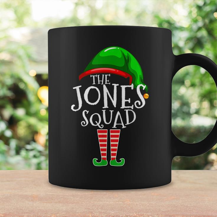 Jones Squad Elf Group Matching Family Name Christmas Gift Coffee Mug Gifts ideas