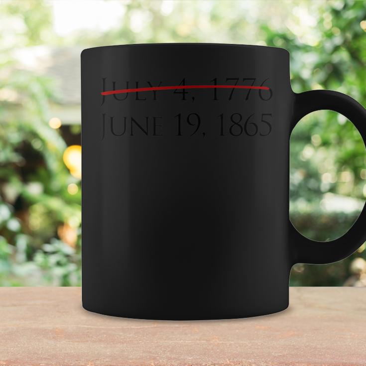 Juneteenth Freedom Day June 19 1865 Not July Fourth Coffee Mug Gifts ideas