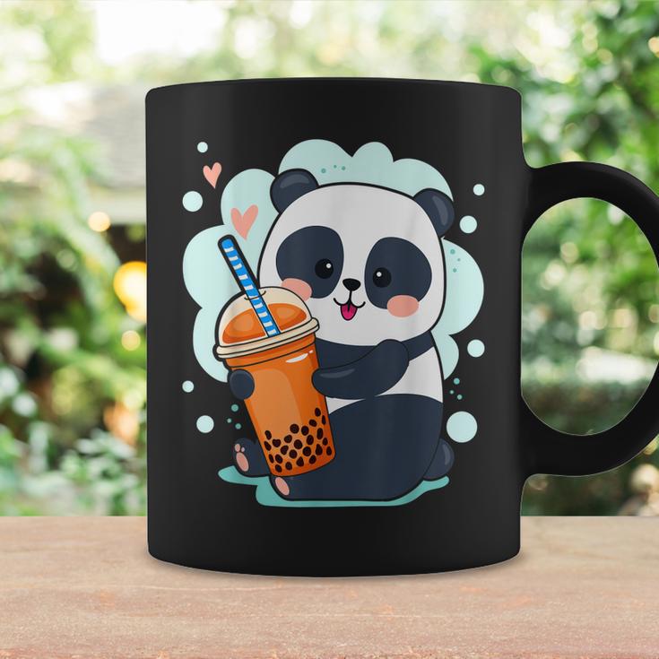 Kawaii Panda Anime Boba Drink Bubble Tea Tapioca Coffee Mug | Mazezy