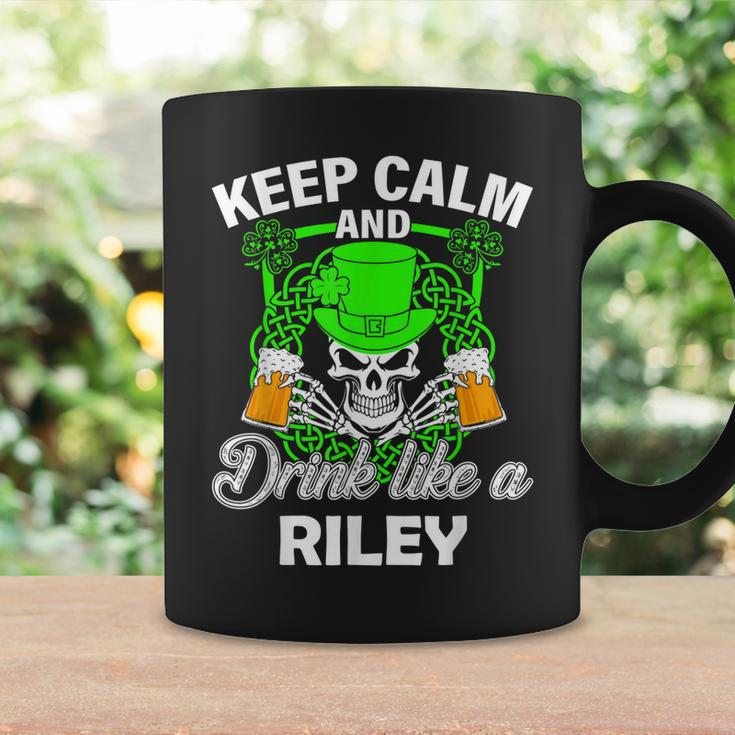 Keep Calm And Drink Like A Riley St Patricks Day Lucky Coffee Mug Gifts ideas