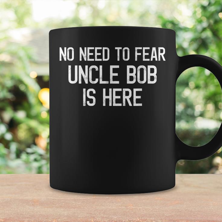 Kein Grund zur Sorge, Onkel Bob ist hier - Stolzer Familienname Tassen Geschenkideen