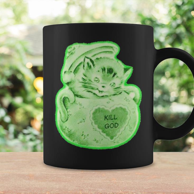 Kill God Cat Coffee Mug Gifts ideas