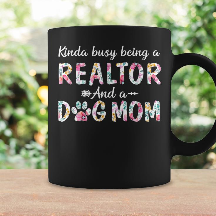 Kinda Busy Realtor And Dog Mom Coffee Mug Gifts ideas